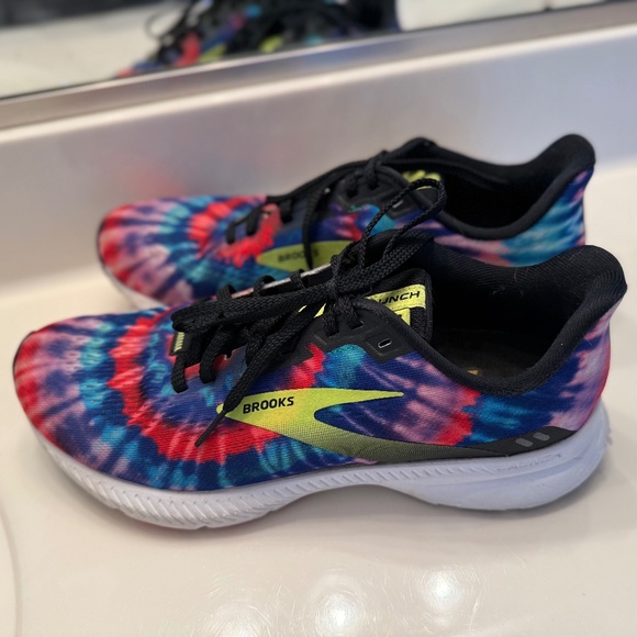 Brooks Launch 8 Women’s Running Shoes – Tie Dye – Size 9.5 - Picture 1 of 3